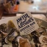 awful arthur's oyster bar tray